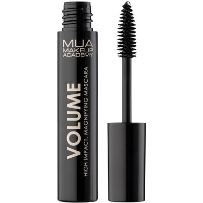 MUA Makeup Academy High Impact & Magnifying Mascara, Black, Vegan & Cruelty Free MUA Makeup Academy High Impact & Magnifying Mascara, Black, Vegan & Cruelty Free