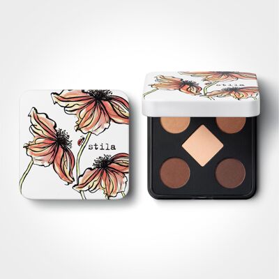 stila Pocket Play Eye Shadow Palette 5 Silky Powder Shades for Eyes, Face, Hig stila Pocket Play Eye Shadow Palette 5 Silky Powder Shades for Eyes, Face, Hig