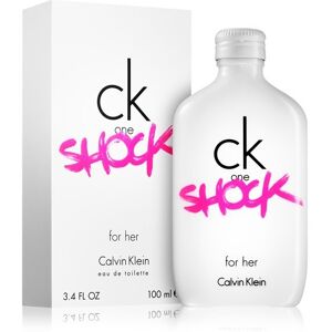 Calvin Klein Ck One Shock For Her Eau de Toilette 100ml EDT Spray Calvin Klein Ck One Shock For Her Eau de Toilette 100ml EDT Spray