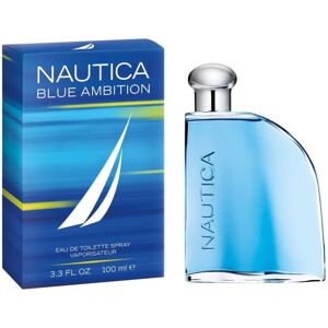 Nautica Blue Ambition 100ml EDT Spray - Fresh Citrus, Pine & Sea Green with Berg Nautica Blue Ambition 100ml EDT Spray - Fresh Citrus, Pine & Sea Green with Berg