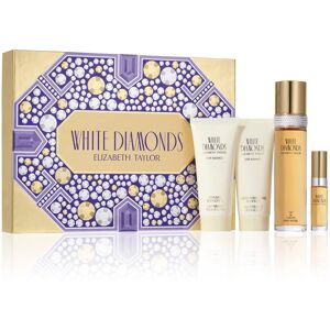Elizabeth Taylor White Diamonds Women's Fragrance 4 Piece Gift Set Elizabeth Taylor White Diamonds Women's Fragrance 4 Piece Gift Set