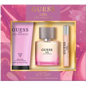 GUESS 1981 Los Angeles Women/Femme Eau de Toilette 3 Piece Gift Set - Perfume Sp GUESS 1981 Los Angeles Women/Femme Eau de Toilette 3 Piece Gift Set - Perfume Sp