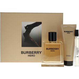 Burberry Hero Men Eau De Toilette 100ml, Shower Gel 75ml + Edt 10ml Gift Set Burberry Hero Men Eau De Toilette 100ml, Shower Gel 75ml + Edt 10ml Gift Set