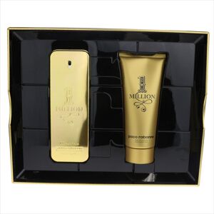 Paco Rabanne One Million For Men 2 Piece Set Tin Box (3.4 Oz Eau De Toilette Spr Paco Rabanne One Million For Men 2 Piece Set Tin Box (3.4 Oz Eau De Toilette Spr