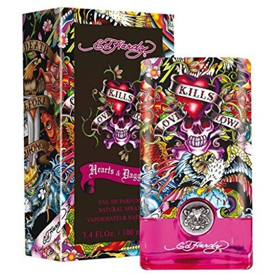 Ed Hardy Christian Audigier Hearts & Daggers Eau De Parfum Spray - Perfume for Women Ed Hardy Christian Audigier Hearts & Daggers Eau De Parfum Spray - Perfume for Women