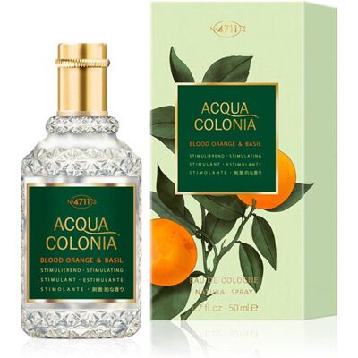 Maurer & Wirtz 4711 Blood Orange & Basil Unisex Eau de Cologne - 50ml Maurer & Wirtz 4711 Blood Orange & Basil Unisex Eau de Cologne - 50ml