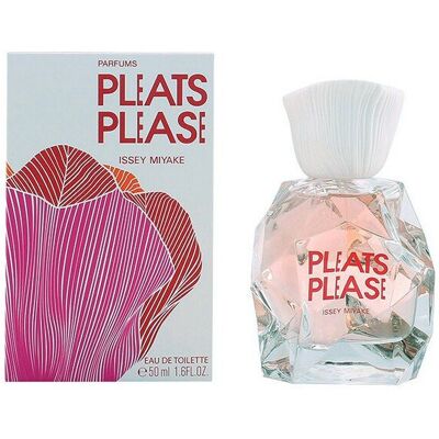 Issey Miyake Pleats Please Eau De Toilette - White - 50ml Issey Miyake Pleats Please Eau De Toilette - White - 50ml