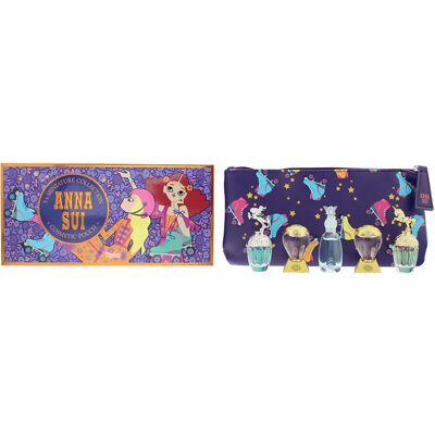 Anna Sui 5 Piece Eau De Toilette Gift Set: Fantasia 5ml - Fantasia Mermaid 5ml - Anna Sui 5 Piece Eau De Toilette Gift Set: Fantasia 5ml - Fantasia Mermaid 5ml -