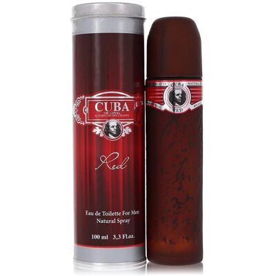 Fragluxe Cuba Red Eau de Toilette Spray for Men - 100ml Fragluxe Cuba Red Eau de Toilette Spray for Men - 100ml