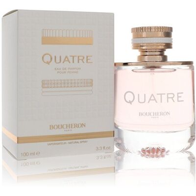 Boucheron Womens Quatre Eau De Parfum - 100ml - Elegant and Modern Boucheron Womens Quatre Eau De Parfum - 100ml - Elegant and Modern