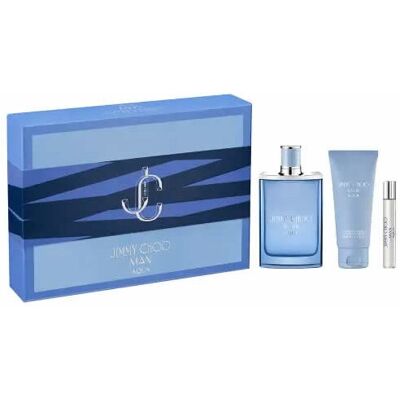 Jimmy Choo Man Aqua Eau De Toilette Spray 100ml Set 3 Pieces - Eau De Toilette Jimmy Choo Man Aqua Eau De Toilette Spray 100ml Set 3 Pieces - Eau De Toilette