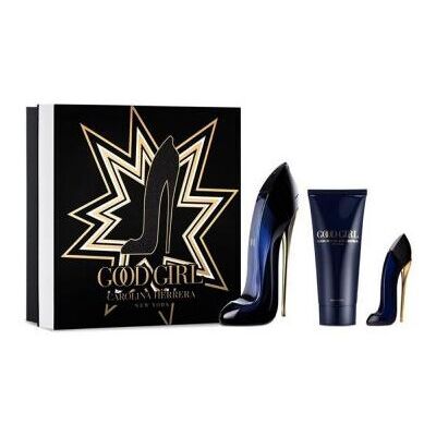 Carolina Herrera Good Girl 3 Pcs Set: 2.7 Eau De Parfum Spray + 0.24 Eau De Parf Carolina Herrera Good Girl 3 Pcs Set: 2.7 Eau De Parfum Spray + 0.24 Eau De Parf