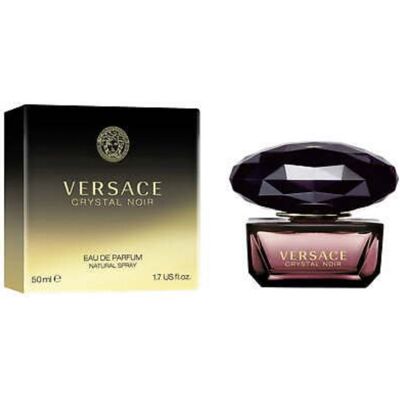 Versace Crystal Noir Eau De Parfum 50ml for Women - Floral & Oriental Scent Versace Crystal Noir Eau De Parfum 50ml for Women - Floral & Oriental Scent