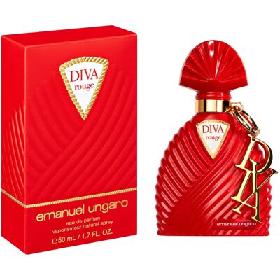 Emanuel Ungaro Diva Rouge 50ml Perfume for Women - Elegant, Long-Lasting Fragrance Emanuel Ungaro Diva Rouge 50ml Perfume for Women - Elegant, Long-Lasting Fragrance