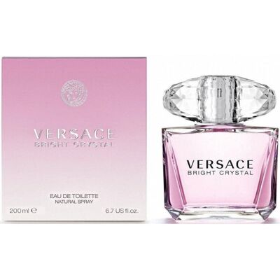 Versace Bright Crystal Eau de Toilette Spray - Women - 200ml Versace Bright Crystal Eau de Toilette Spray - Women - 200ml