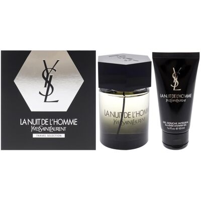 Yves Saint Laurent La Nuit De L'Homme 2 Pcs Set - Eau De Toilette + Shower Gel Yves Saint Laurent La Nuit De L'Homme 2 Pcs Set - Eau De Toilette + Shower Gel
