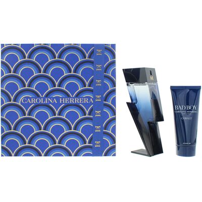 Carolina Herrera Bad Boy Cobalt 100ml EDT Spray 2 Piece Gift Set Carolina Herrera Bad Boy Cobalt 100ml EDT Spray 2 Piece Gift Set
