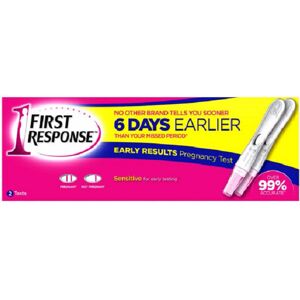 Default First Response Early Results Pregnancy Test 2 per Pack Default First Response Early Results Pregnancy Test 2 per Pack