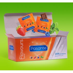 144 x Pasante Flavours Taste Condoms Flavoured Mint Strawberry Chocolate 144 x Pasante Flavours Taste Condoms Flavoured Mint Strawberry Chocolate