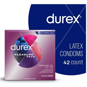 Durex Pleasure Pack Assorted Condoms, Exciting Mix of Sensation and Stimulation, Durex Pleasure Pack Assorted Condoms, Exciting Mix of Sensation and Stimulation,