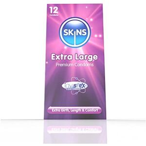 SKINS XL Condom - XL - Natural Latex - Pre-lubed SKINS XL Condom - XL - Natural Latex - Pre-lubed