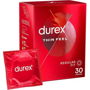 Durex Thin Feel Condoms - Pack of 30,package may vary Durex Thin Feel Condoms - Pack of 30,package may vary