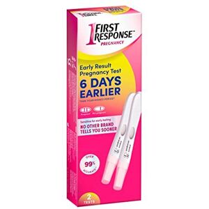 First Response Early Result Pregnancy Test, 2 Count (Pack of 1) First Response Early Result Pregnancy Test, 2 Count (Pack of 1)