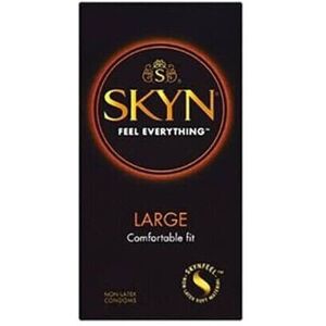 Skyn Large Thin Condoms Non Latex 10 Pack 56mm Skyn Large Thin Condoms Non Latex 10 Pack 56mm