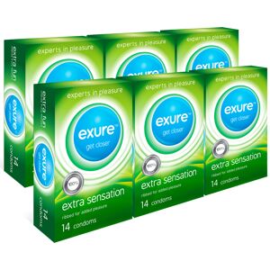 SOL (Ribbed, 126pk) 56-140pk Condoms Ribbed Natural Flavoured EXURE SOL (Ribbed, 126pk) 56-140pk Condoms Ribbed Natural Flavoured EXURE