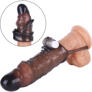Unbranded (power-driven) Silicone penis sleeve, crystal vibrating condom, penis growth, de Unbranded (power-driven) Silicone penis sleeve, crystal vibrating condom, penis growth, de