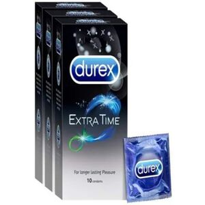 Unbranded Pack of 3 - Extra Time Condoms for Longer Lasting Pleasure Unbranded Pack of 3 - Extra Time Condoms for Longer Lasting Pleasure