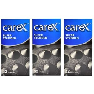 Unbranded Super Studded Condoms, Durable, Reliable And Long-Lasting, Pack Of 3 Boxes Unbranded Super Studded Condoms, Durable, Reliable And Long-Lasting, Pack Of 3 Boxes