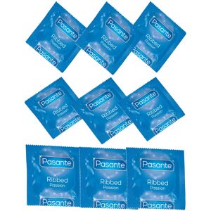 24 x Pasante Ribbed Passion Condoms For Extra Intense Pleasure 24 x Pasante Ribbed Passion Condoms For Extra Intense Pleasure