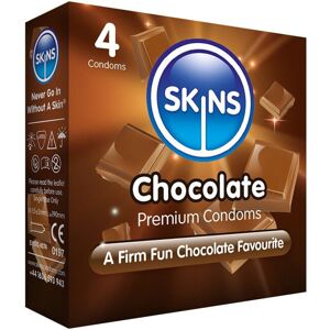 Skins Condoms Chocolate 4 Pack Skins Condoms Chocolate 4 Pack