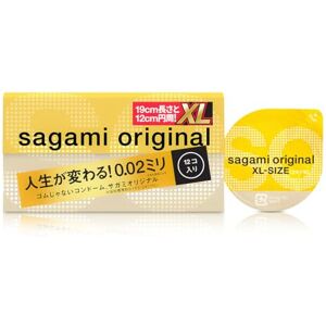 Sagami Original 0.02 XL-Size Super Thin & Strong PU Condoms (12 Pack) Sagami Original 0.02 XL-Size Super Thin & Strong PU Condoms (12 Pack)