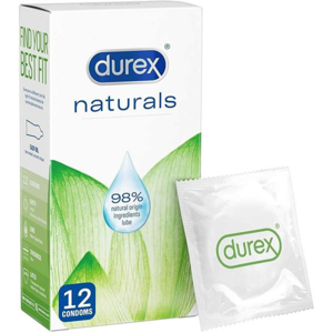 Durex Naturals Condoms - 12 Pack Durex Naturals Condoms - 12 Pack
