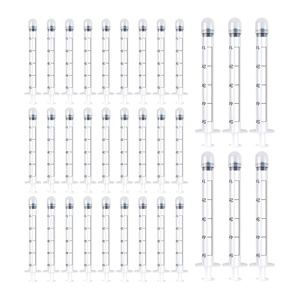 neznačkové 40-pack vaginal cream applicators, disposable, for suppository, lube. neznačkové 40-pack vaginal cream applicators, disposable, for suppository, lube.