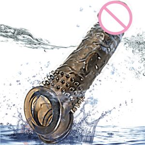 Unbranded Crystal Penis Sleeve Men Extension Condom Male Penis Enlargement Sleeve Cock Rin Unbranded Crystal Penis Sleeve Men Extension Condom Male Penis Enlargement Sleeve Cock Rin