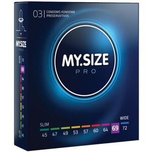 MY.SIZE PRO MY SIZE PRO CONDOMS 69 MM 3 UNITS MY.SIZE PRO MY SIZE PRO CONDOMS 69 MM 3 UNITS