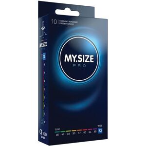 MY.SIZE PRO MY SIZE PRO CONDOMS 72 MM 10 UNITS MY.SIZE PRO MY SIZE PRO CONDOMS 72 MM 10 UNITS