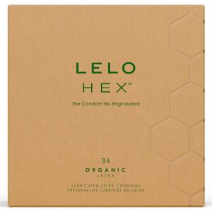 LELO - HEX ORGANIC CONDOM BOX 36 UNITS LELO - HEX ORGANIC CONDOM BOX 36 UNITS
