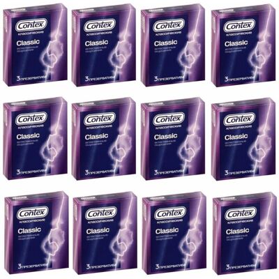 36 X CONTEX CONDOMS CLASSIC MENS PENIS RUBBER JONNY JOHNNY SEX CONTRACEPTIVE AID 36 X CONTEX CONDOMS CLASSIC MENS PENIS RUBBER JONNY JOHNNY SEX CONTRACEPTIVE AID