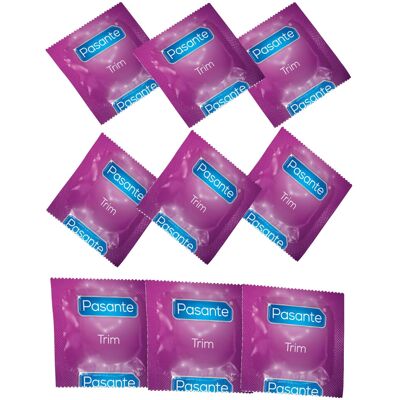 24 x Pasante Trim Condoms Closer Fit Small Size Condoms Bulk Wholesale 24 x Pasante Trim Condoms Closer Fit Small Size Condoms Bulk Wholesale
