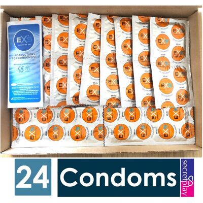 24 x Exs Endurance Delay Condoms Foils - Long Climax Performance 24 x Exs Endurance Delay Condoms Foils - Long Climax Performance