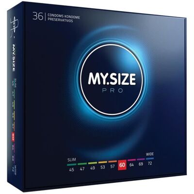 MY.SIZE PRO MY SIZE PRO CONDOMS 60 MM 36 UNITS MY.SIZE PRO MY SIZE PRO CONDOMS 60 MM 36 UNITS