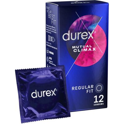 Durex Mutual Climax Condoms (Pack of 12) Durex Mutual Climax Condoms (Pack of 12)