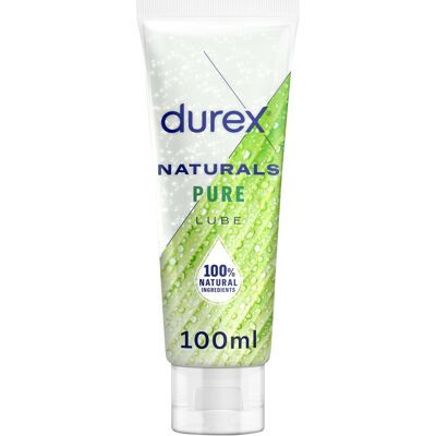 Durex Lube, Naturals Pure, Intimate Pleasure, Water-Based,100 ml (Pack of 1) Durex Lube, Naturals Pure, Intimate Pleasure, Water-Based,100 ml (Pack of 1)