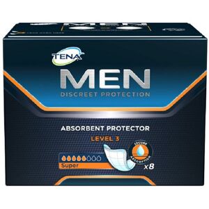 Tena MEN Level 3 Super Absorbent Protector - 8 Pads Tena MEN Level 3 Super Absorbent Protector - 8 Pads