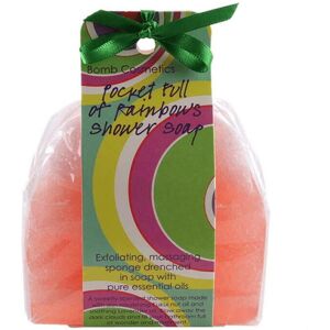 Bomb Cosmetics Pocket Full of Rainbows Soap Sponge – Exfoliating Scented Body Wa Bomb Cosmetics Pocket Full of Rainbows Soap Sponge – Exfoliating Scented Body Wa