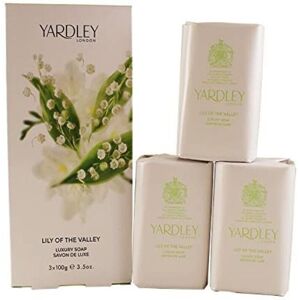 Yardley Lily of the Valley Soap 3x 100g Yardley Lily of the Valley Soap 3x 100g